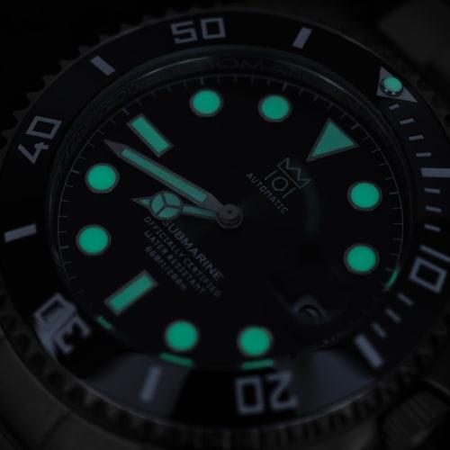 NEW Model HYAKUICHI 101 42mm Ceramic Bezel Diver's Watch Mechanical Automatic Manual Winding Automatic Date 200m Water Resistant Reverse Rotation Prev
