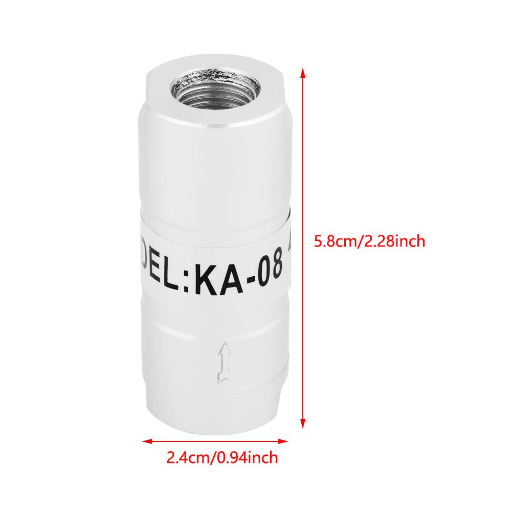 Durable Zinc Alloy KA08 Air Direction Control G14" One Way Pneumatic Check Valve