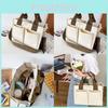 Stylish Canvas Tote Bag For Women In Cream Color With Multi Pocket Design For Everyday Use