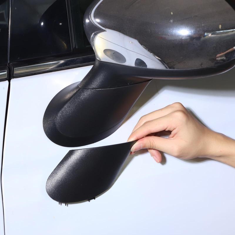 735450654 735450655 Left & Right Rearview Mirror Cover Arm Stem Cover Stem Cap Trim For Fiat 500 2012 2013 2014 2015 2016 2017
