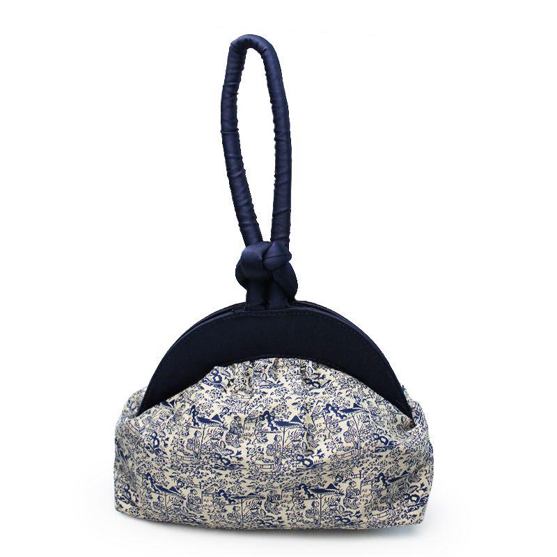 

Song Yun Handbag Women s New Chinese Style National Style Bag Banquet Retro Minority Fancy Embroidery Bag for Cheongsam Crescent Bag 1.0