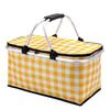 Portable Insulated Picnic Basket & Folding Cooler Bag