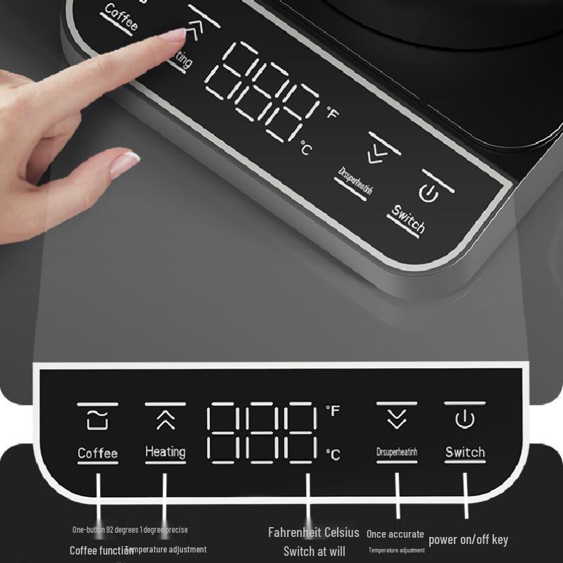 Smart Gooseneck Electric Pour-over Coffee Kettle with Temperature Control