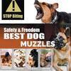 Against Biting Barking Large Dog Mask Anti-barking Medium Muzzle Dog Comfy Breathable Basket Muzzle Guard For Pets