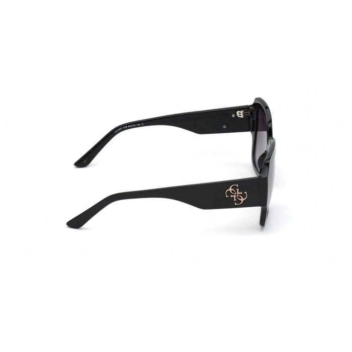 Lunettes De Soleil Guess GU7681 54/19/140 Shiny Black Front Injected WOMAN GU7681