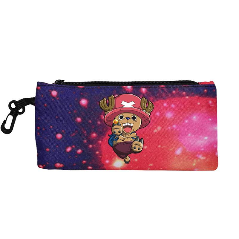Animation Peripheral Printing Pencil Case Primary and Secondary School Students Stationery Zipper Pencil Case