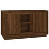 VidaXL Buffet chêne marron 102x35x60 cm bois d'ingénierie 831884