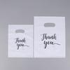 100 Stück Mini Danke Plastik Geschenktüten Hochzeits Süßigkeitstüten Einkaufstragetaschen Hochzeits Geburtstagsfeier Dekoration