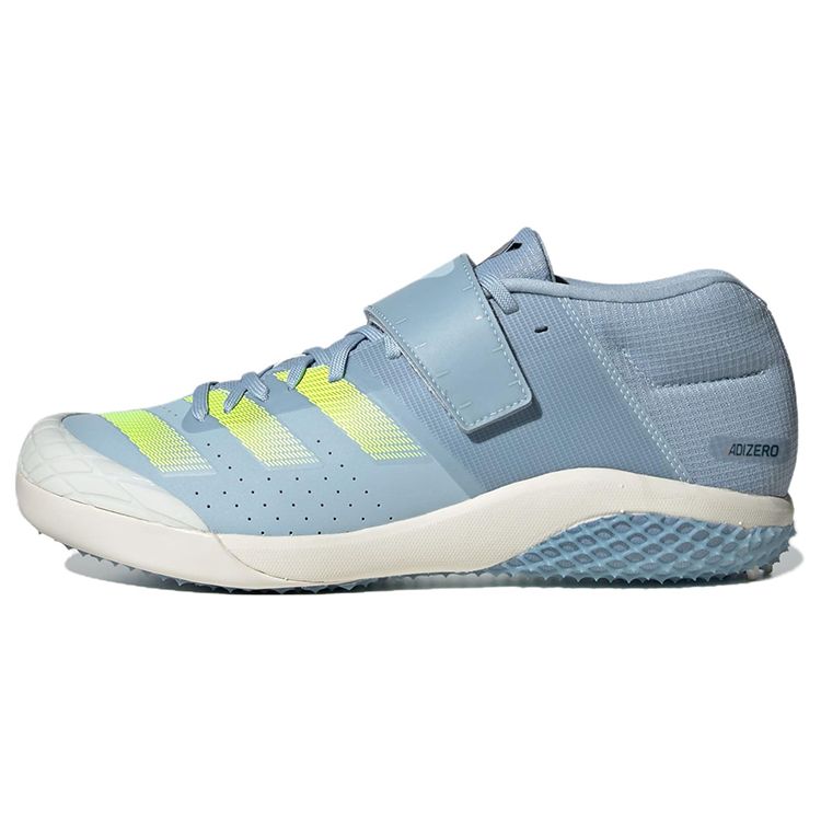 

Adidas Adizero Javelin Нескользящие Прочные Кроссовки с Низким Верхом для Бега Унисекс Сине-Желтые IE6886 41⅓