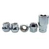 Open End Wheel Lug Nut Lock  M12*1.25,M12*1.5,14*1.5 Wheel Locking Lug Nuts Open End Bulge Acorn Chrome