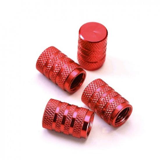 Aluminium Car Wheel Tyre Tire Valve Stems Air Dust Cover Screw Cap Accessories
