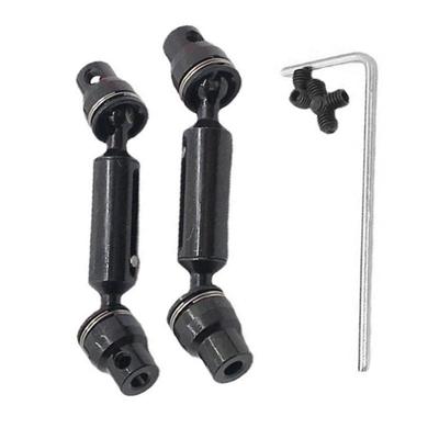 EsiFare 2pcs Arbre de Transmission RC en Métal Pièces de Rechange d'Arbre de Transmission WPL pour WPL 1/10