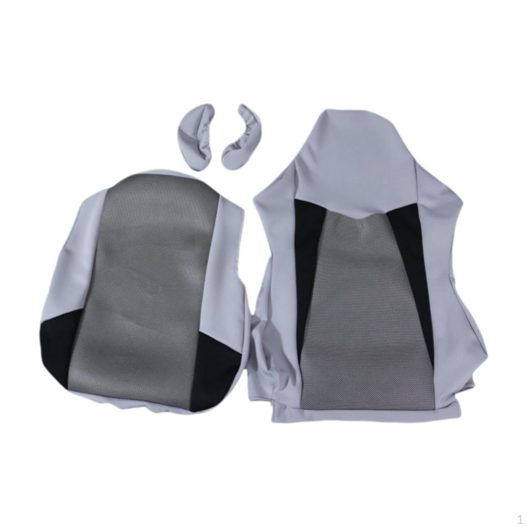 Gaming Stuhlbezüge Computer Büro Weich mit Armlehne Rückenlehnenbezug Überwürfe