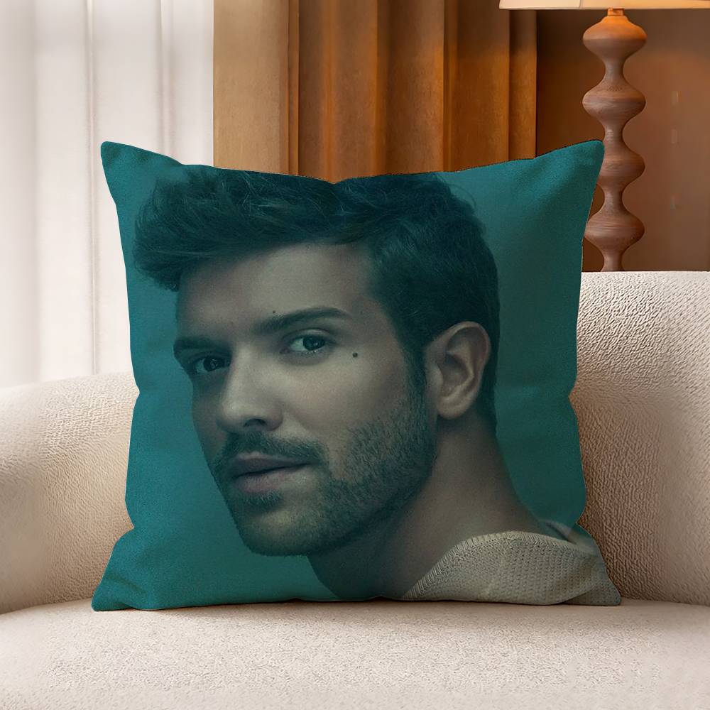 PPablo Alboran Singer Solamente tu Pillow Case Pattern Printed Pillowcase For Living Room Sofa Cushion Cover