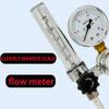 CO2 Flow Meter Mig Tig 0-25 MPa, Standard Flow Meter, Welding Device, Argon Pressure Reducer