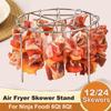 Vertical Air Fryer Skewer Stand Stainless Steel Barbecue Skewer Bracket New Baking Needle