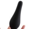Cheerful Anal Plug Lightweight Fast Adaptation Black Prostate Massager Butt Stimulator Plug for Bedroom