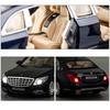 1/32 Toy Car Benz Maybach S650 Extended Edition Metal Toy Alloy Car Diecasts & Toy Vehicles Car Model Light Sound Toys for Children
