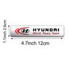 1/2 Stück Auto Styling Emblem Auto Karosserie Kotflügel Dekor Aufkleber Zubehör Für Hyundai GDI i10 i20 Accent Tucson Sonata Palisade Kombi