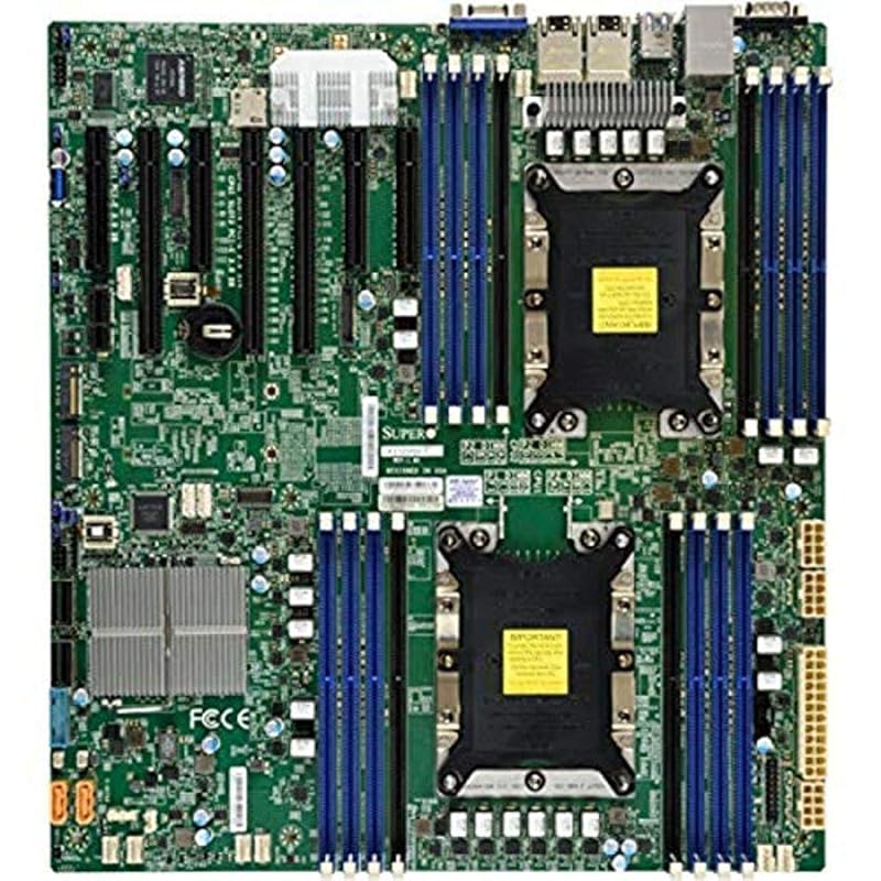 

Материнська плата Supermicro MBD-X11DPH-IO Xeon LGA 3647 C621 Макс. 1 ТБ DDR4 205 Вт PCI Express SATA розширення ATX роздрібна торгівля