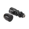 3 In 1 Pool Cue Tip Tool Aluminum Universal Professional Pool Cue Tip Shaper for Billiard Cues Black