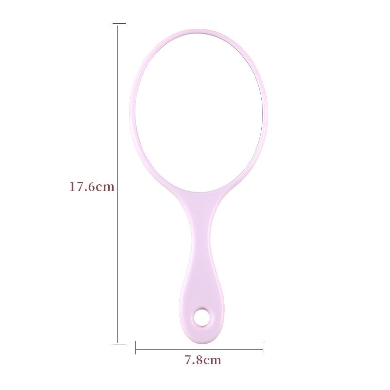Ręczne przenośne mini lusterko do makijażu Syrenka