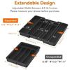 Multifunctional Expandable Silverware Divider Storage Box for Kitchen Drawers