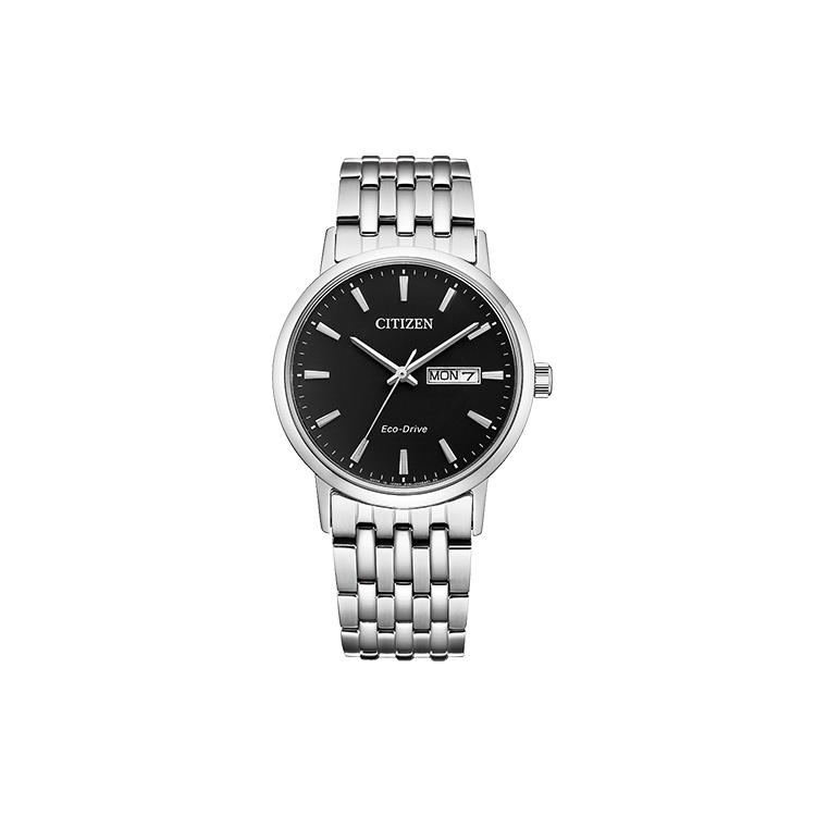 

CITIZEN Light Powered Quartz Movement Stainless Steel Strap Watch Men s Watches Black Dial BM9010-59E Black Dial