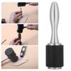 Leather Craft Hammer DIY Handcraft Hand Made Nylon Carving Engraving Punching Tools(Aluminum Alloy Handle SingleHead