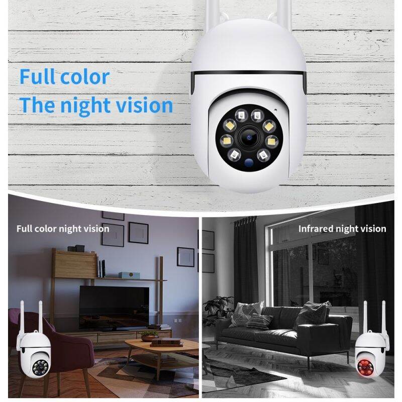 [BUY 1 TAKE 1]A7 PRO CCTV camera connect to cellphone CCTV Camera No Needed WIFI 8MP Two-Way Voice IP66 360° rotation CCTV Camera No Need Internet