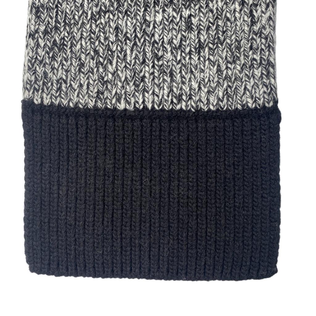 Used LOUIS VUITTONScarf Gray/Black / brown wool Women