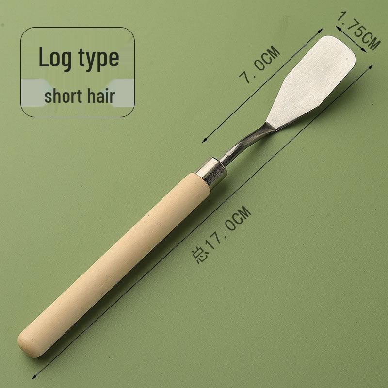 Oil Pastel Art Scraper Set: Stainless Steel One-Piece Tool for Pastel Art