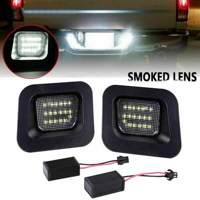 Décodeur LED Compatible Éclairage de Plaque d'Immatriculation pour Camionnettes Dodge RAM 1500/2500/3500