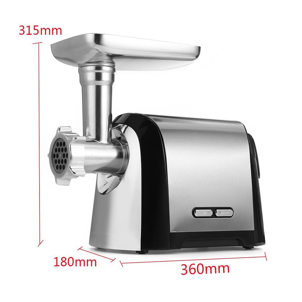 

3200W Stainless Steel Electric Meat Grinder Heavy Duty Slicer Stuffer Sausage Maker Electric Meat Slicer Electric Chopper Mincer