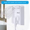 Clear 86 Type Outdoor Socket Waterproof Box Plastic Electrical Outlet Cover Splashproof Box Self-Adhesive Socket Case