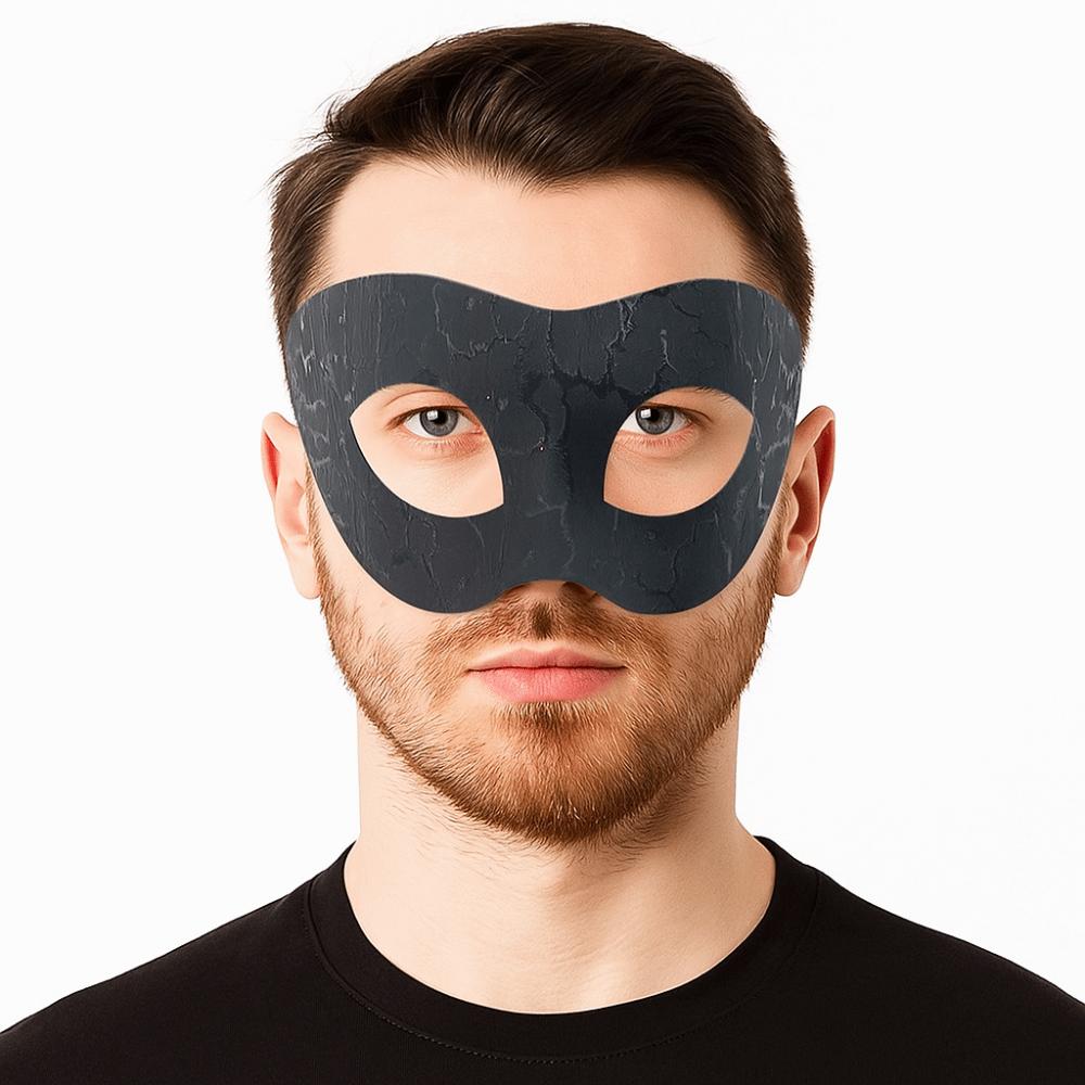 Plastic Jazz Mask Reusable Half Face Mask Retro Halloween Masks Christmas