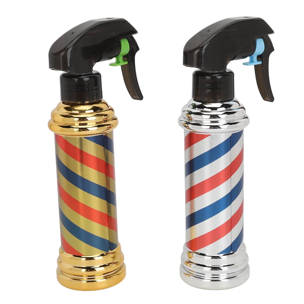 2pcs Hair Sprayer Bottle Vintage Reusable Fine Mist Spray Bottle Adjustable Volume Hair Styling