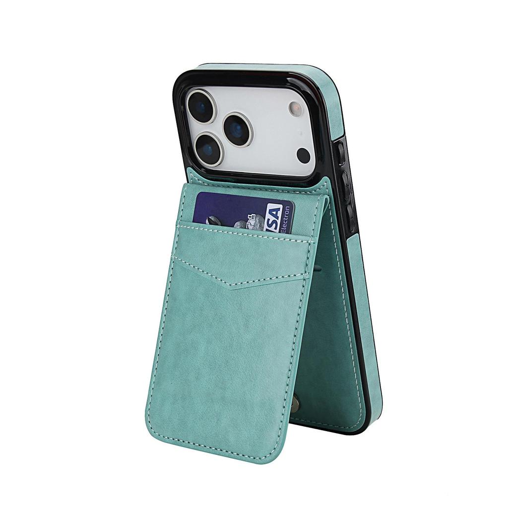 iPhone 17 Pro Max Stylish Card Holder Case with Stand