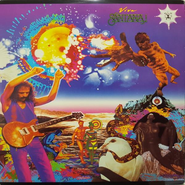 Виниловая пластинка SANTANA Viva Santana C3X44344 COLUMBIA 1988 США Рок Б/у