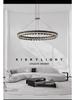 Modern Minimalist Italian Glass Chandelier for Living Room and Master Bedroom