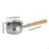 Japanese Saucepan with Long Wood Handle Multipurpose Milk Noodles Pasta Pot Stovepot