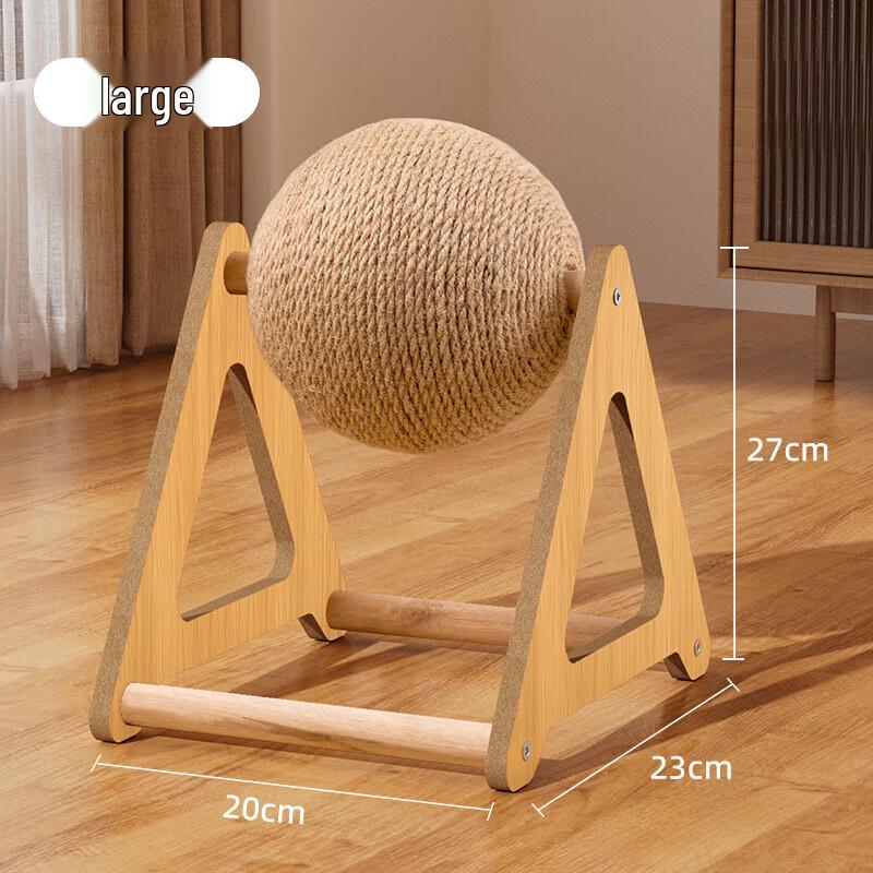 YOUNGER PET Vertical Cat Scratcher with Sisal Ball