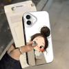 Case for iPhone 17 Pro Max XR 12 14 15 Plus 13 Pro XS Air 16 11 Back Phone Cover Cute Angry Girl