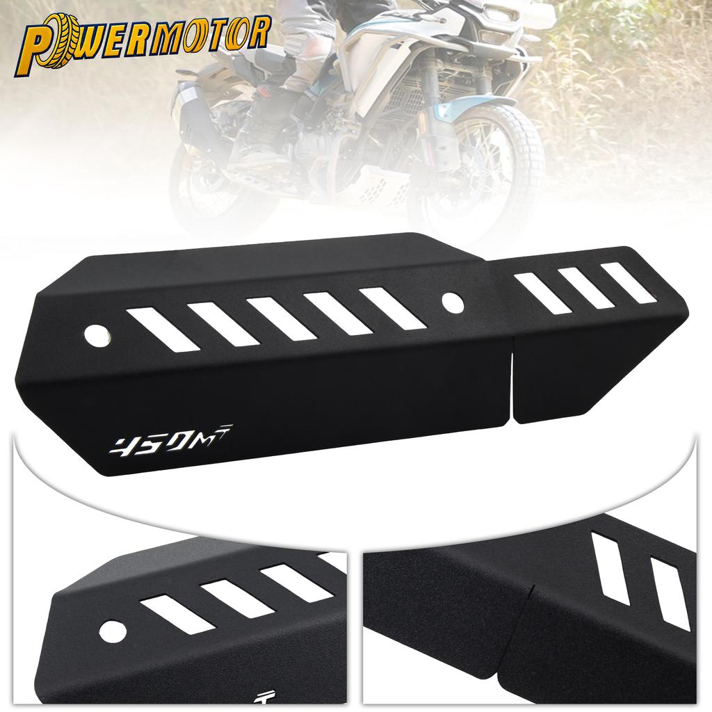 For CFMOTO Motorcycle Heat Shield Cover Exhaust Pipe Protector 450MT 450 MT MT450 mt450 2025 2025 Moto Guard Anti-scalding Cover