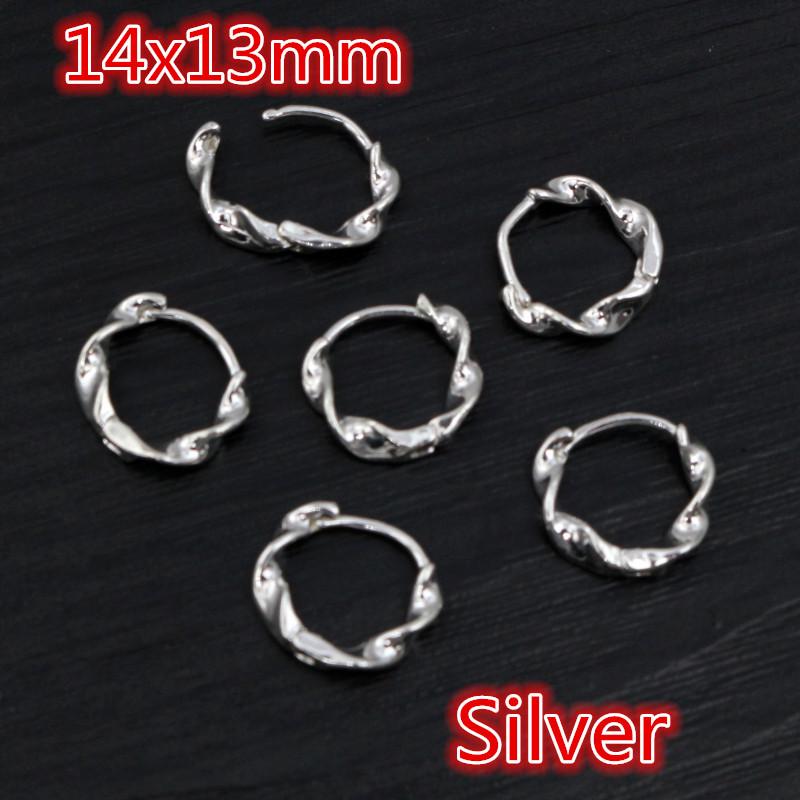 10pcs 3-Styles Gold Color French Earring Hooks Lever Back Open Loop Setting for DIY Earring Clips Clasp Jewelry Making Findings