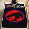 1PC ThunderCats Print Flannel Blanket, High Quality All Seasons, Home Decor, Warmth and Comfort, Perfect for Christmas Gifts