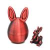 3D Printed Delicate Rabbit Egg Mini Surprise Rabbit Inside Perfect For Children Easter Parties Birthday Wishes Decor