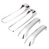 Chrome Door Handle Trim Cover 2 Door with 1 Keyhole Fit for Dodge Ram 1500 2009 2015