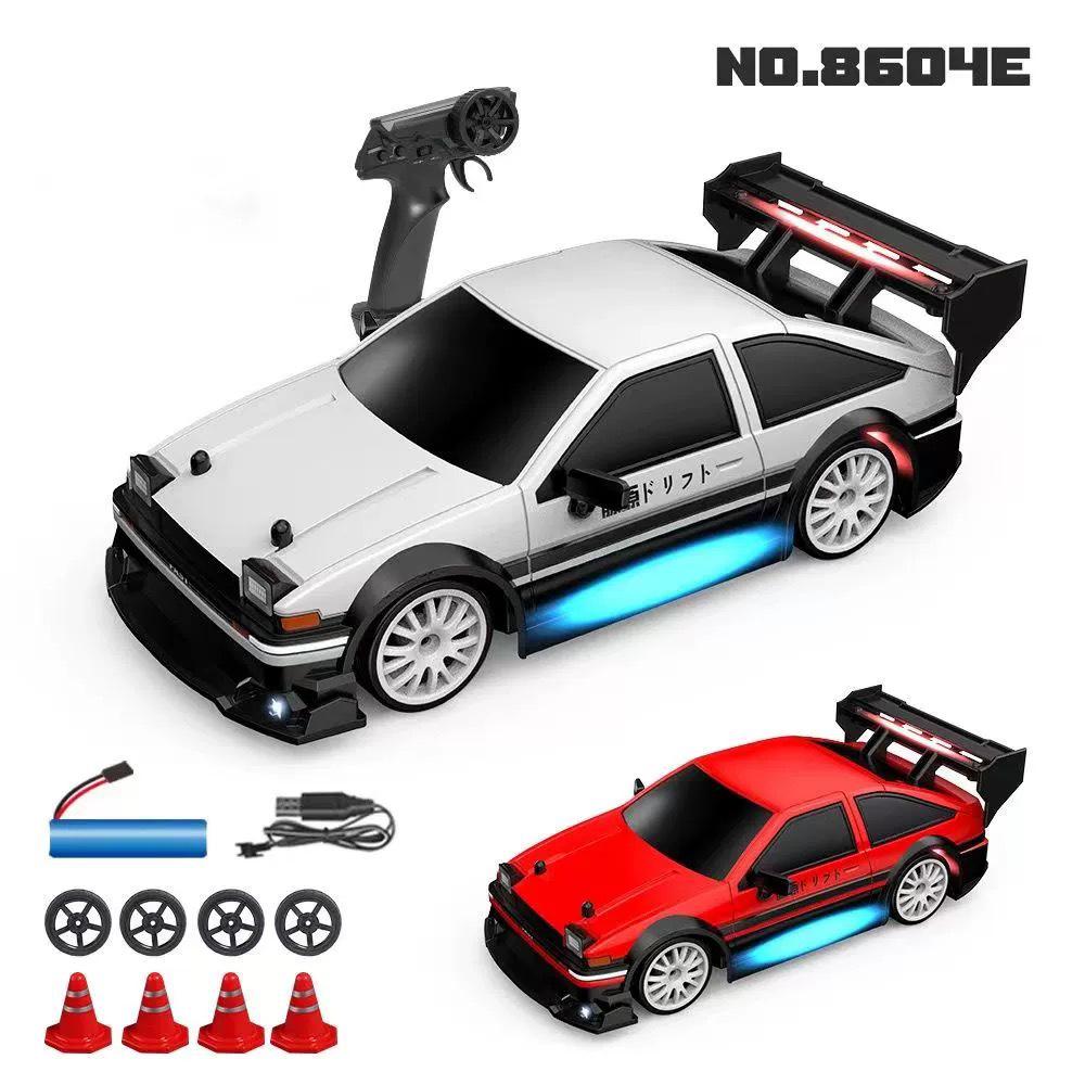 AE86 High-Speed 4WD RC Drift Racing Car - Professional Remote Control GTR Toy