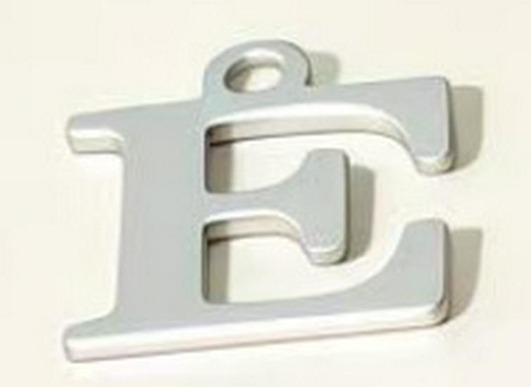 DIY Jewelry Accessories: 26 Alphabet Titanium Steel Pendants for Bracelets, Necklaces, Handmade Charms